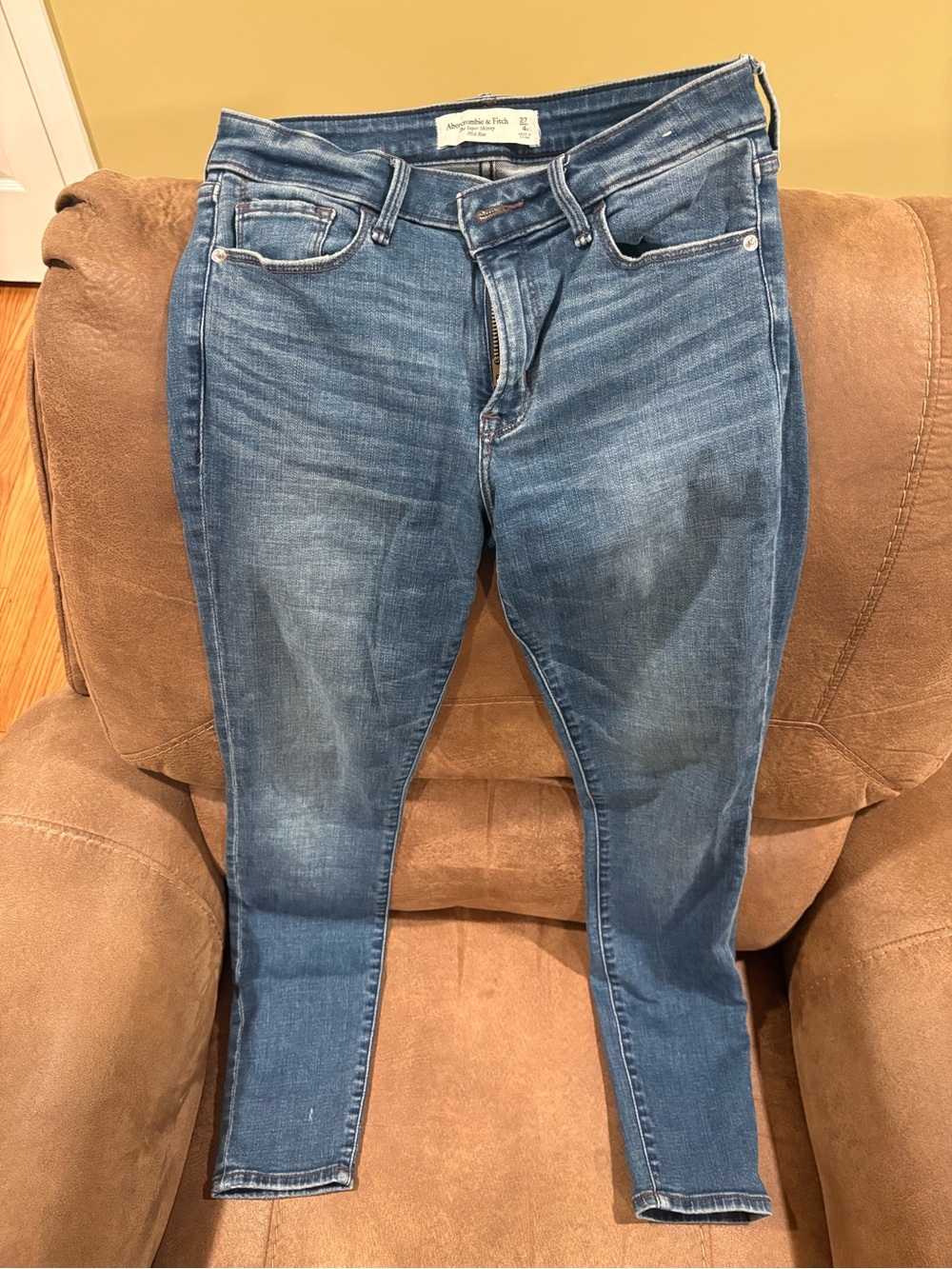 Abercrombie & Fitch Blue Slim Jeans